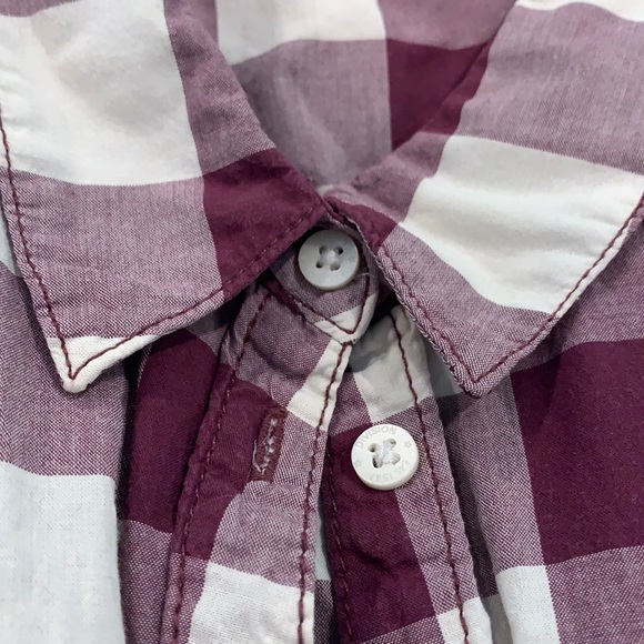 Divided Plaid Vest/Bathing Suit Cover Up - Picture 4 of 9